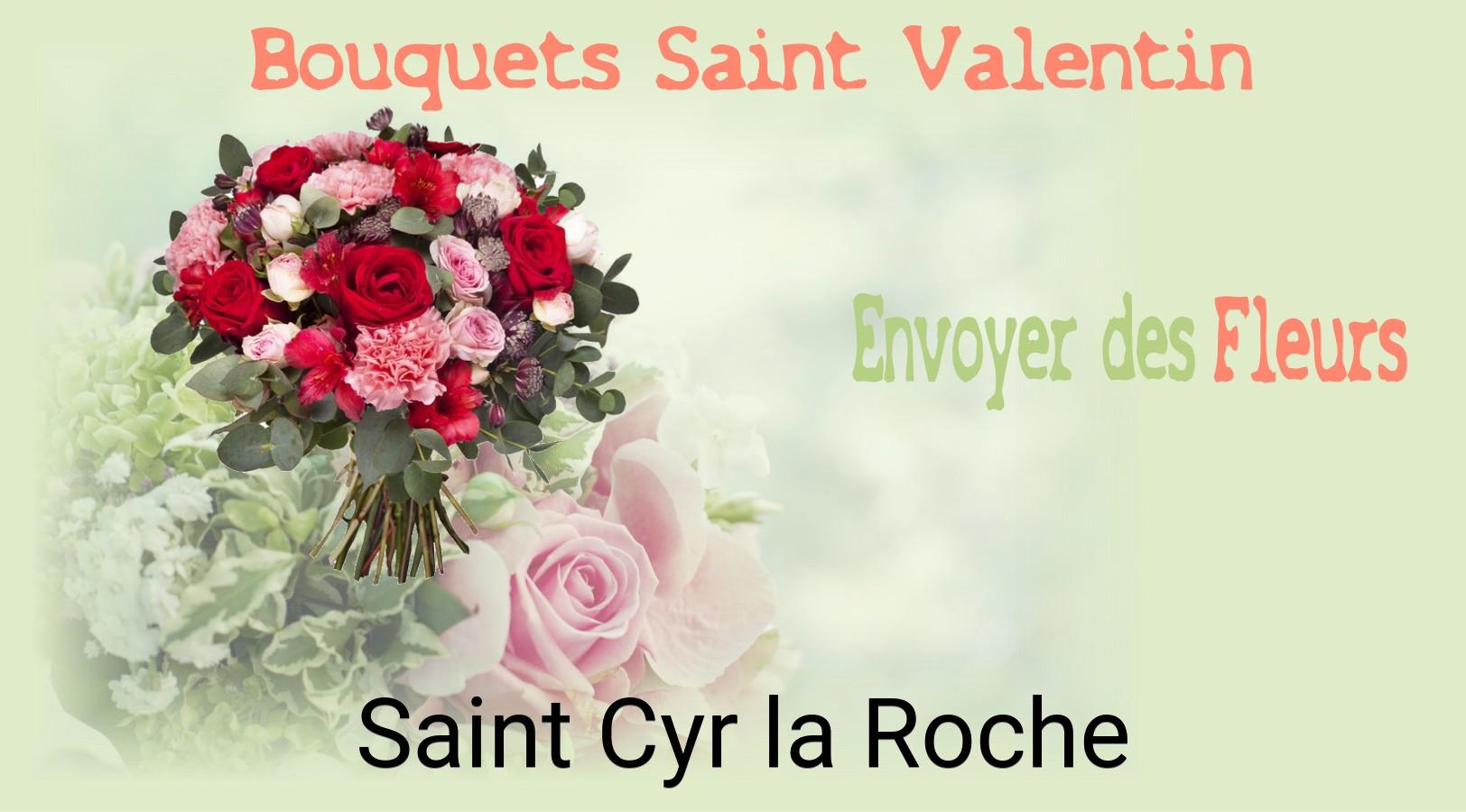 Roses de Saint-Valentin livrées à Saint-Cyr-la-Roche