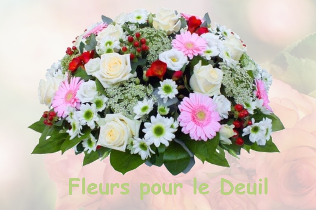 fleurs deuil SAINT-CYR-LA-ROCHE